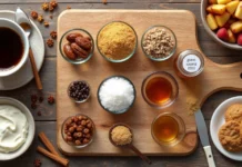 14 substitutos do açúcar: como usar e qual escolher para adoçar Vários substitutos naturais do açúcar organizados em tábua de madeira com café e frutas ao fundo